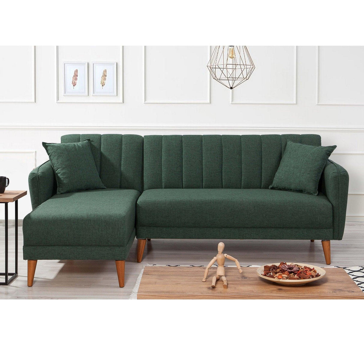 Canapea extensibilă Aqua, Colț, Stânga, Diverse culori, 225x150x85 cm - Crem | SKU: 867UNQ1401 | Canapea extensibilă Aqua, Colț, Stânga, 225x150x85 cm, varianta Crem, produs pentru amenajarea locuinței, disponibil online în România la CasaMob