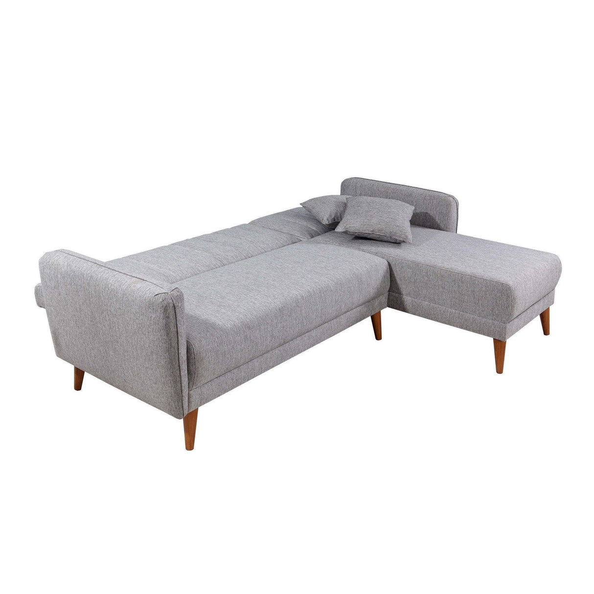 Canapea extensibilă Tetra, Colț, Dreapta, Diverse culori, 225x150x85 cm - Gri deschis | SKU: 867UNQ1402 | Canapea extensibilă Tetra, Colț, Dreapta, 225x150x85 cm, varianta Gri deschis, produs pentru amenajarea locuinței, disponibil online în România la CasaMob