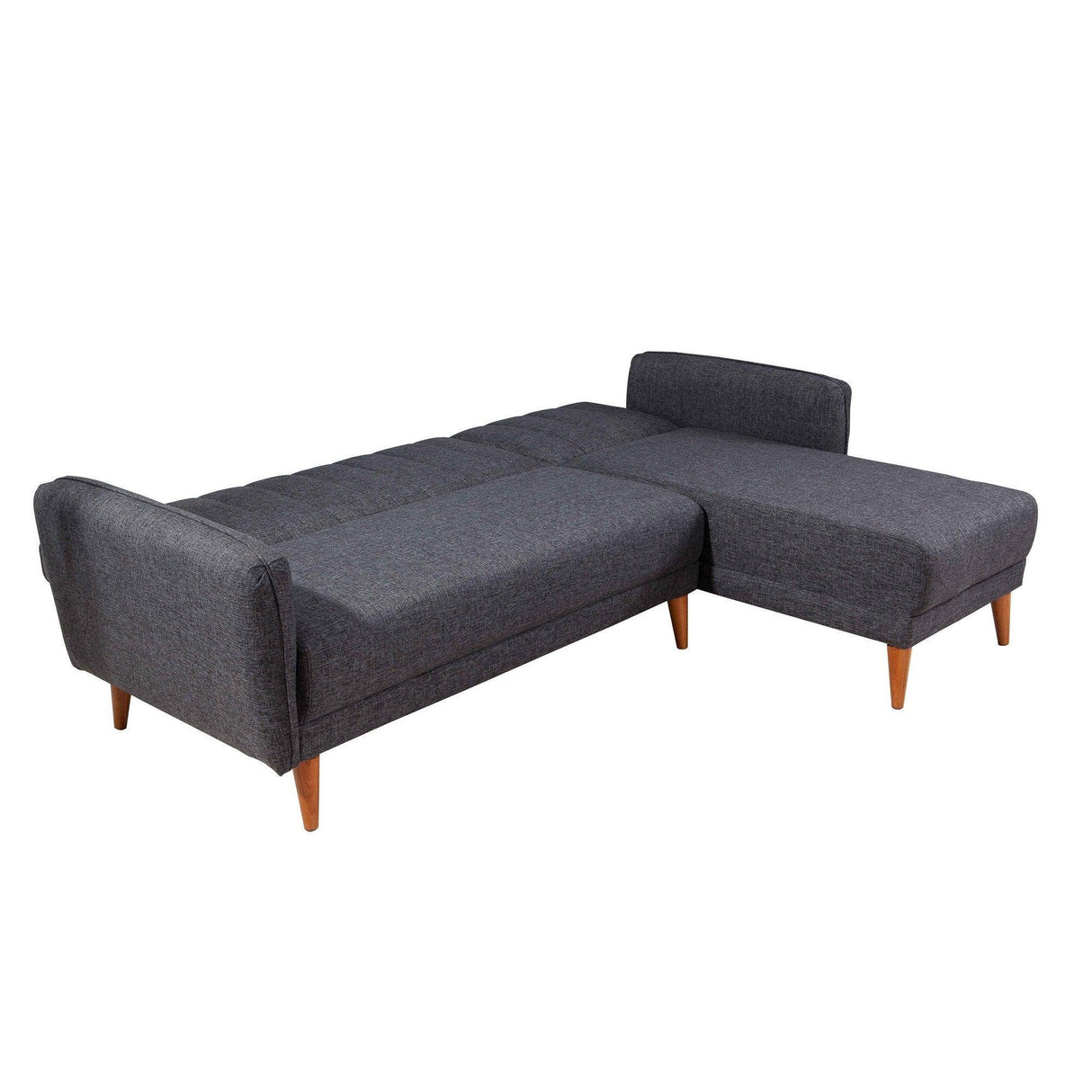 Canapea extensibilă Tetra, Colț, Dreapta, Diverse culori, 225x150x85 cm - Gri închis | SKU: 867UNQ1404 | Canapea extensibilă Tetra, Colț, Dreapta, 225x150x85 cm, varianta Gri închis, produs pentru amenajarea locuinței, disponibil online în România la CasaMob