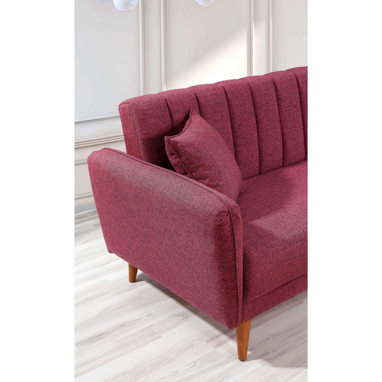 Canapea extensibilă Tetra, Colț, Dreapta, Diverse culori, 225x150x85 cm - Roșu | SKU: 867UNQ1406 | Canapea extensibilă Tetra, Colț, Dreapta, 225x150x85 cm, varianta Roșu, produs pentru amenajarea locuinței, disponibil online în România la CasaMob