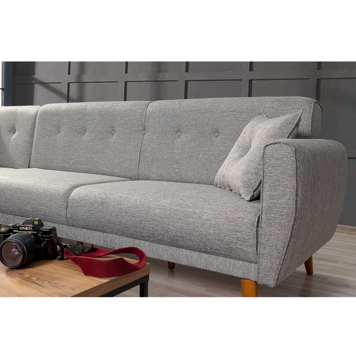 Canapea extensibilă Aria, Colț, Diverse culori, 277x175x86 cm - Verde | SKU: 867UNQ1413 | Canapea extensibilă Aria, Colț, 277x175x86 cm, varianta Verde, produs pentru amenajarea locuinței, disponibil online în România la CasaMob