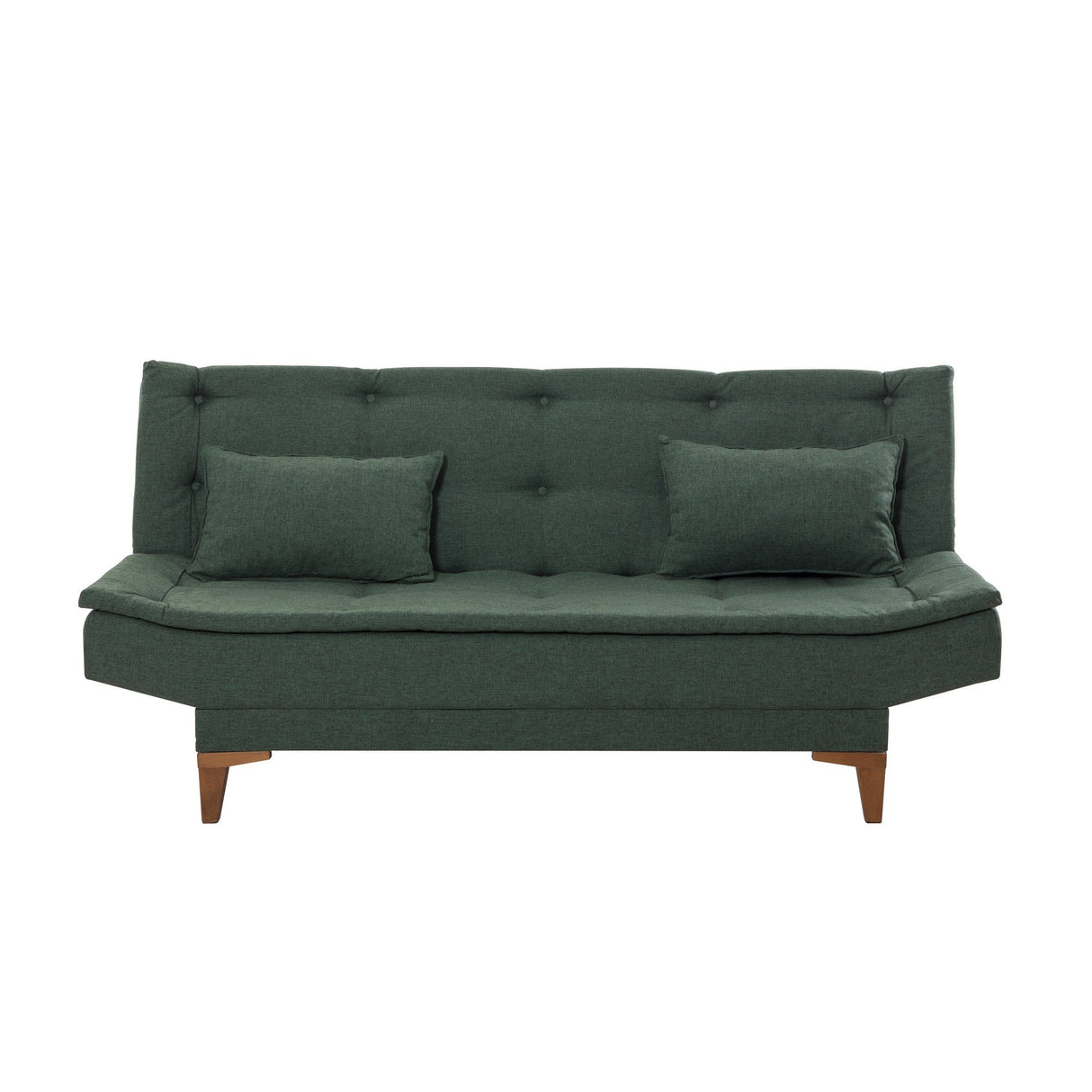 Canapea extensibilă Santo, 3 locuri, Diverse culori, 186x85x90 cm - Verde | SKU: 867UNQ1647 | Canapea extensibilă Santo, 3 locuri, 186x85x90 cm, varianta Verde, produs pentru amenajarea locuinței, disponibil online în România la CasaMob