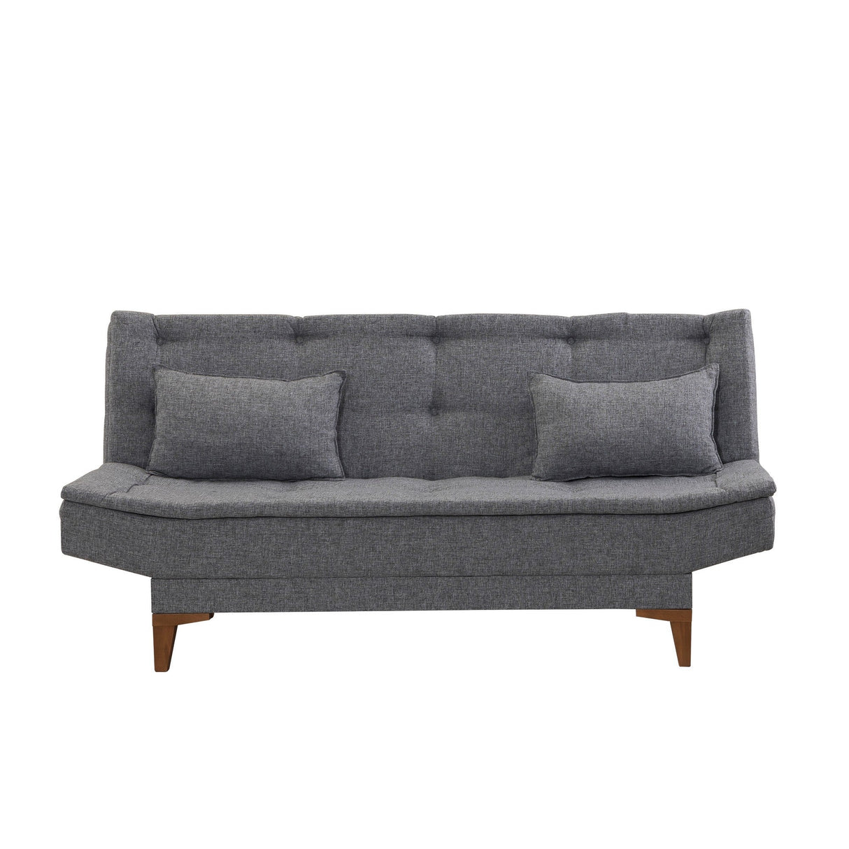 Canapea extensibilă Santo, 3 locuri, Diverse culori, 186x85x90 cm - Gri închis | SKU: 867UNQ1649 | Canapea extensibilă Santo, 3 locuri, 186x85x90 cm, varianta Gri închis, produs pentru amenajarea locuinței, disponibil online în România la CasaMob