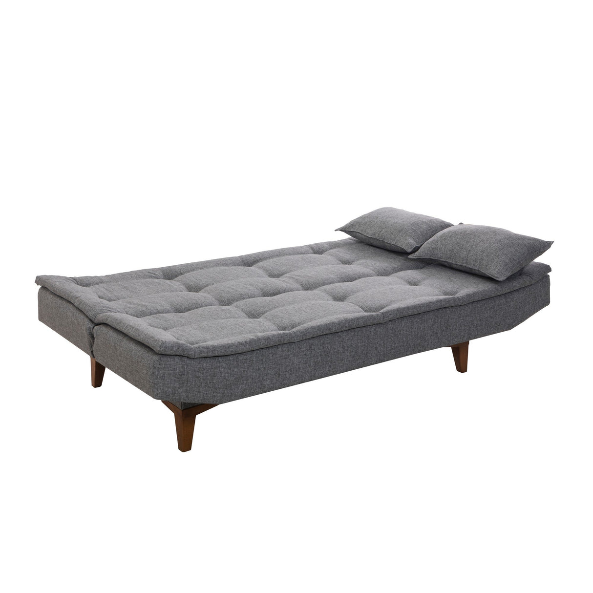 Canapea extensibilă Santo, 3 locuri, Diverse culori, 186x85x90 cm - Gri închis | SKU: 867UNQ1649 | Canapea extensibilă Santo, 3 locuri, 186x85x90 cm, varianta Gri închis, produs pentru amenajarea locuinței, disponibil online în România la CasaMob
