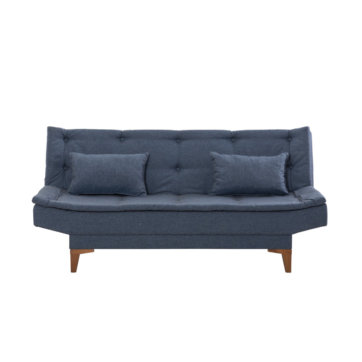 Canapea extensibilă Santo, 3 locuri, Diverse culori, 186x85x90 cm - Albastru închis | SKU: 867UNQ1650 | Canapea extensibilă Santo, 3 locuri, 186x85x90 cm, varianta Albastru închis, produs pentru amenajarea locuinței, disponibil online în România la CasaMob