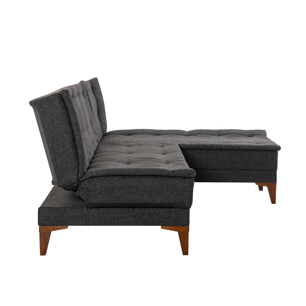 Canapea extensibilă Santo, Diverse culori, 225x85x86 cm - Antracit | SKU: 867UNQ1659 | Canapea extensibilă Santo, 225x85x86 cm, varianta Antracit, produs pentru amenajarea locuinței, disponibil online în România la CasaMob