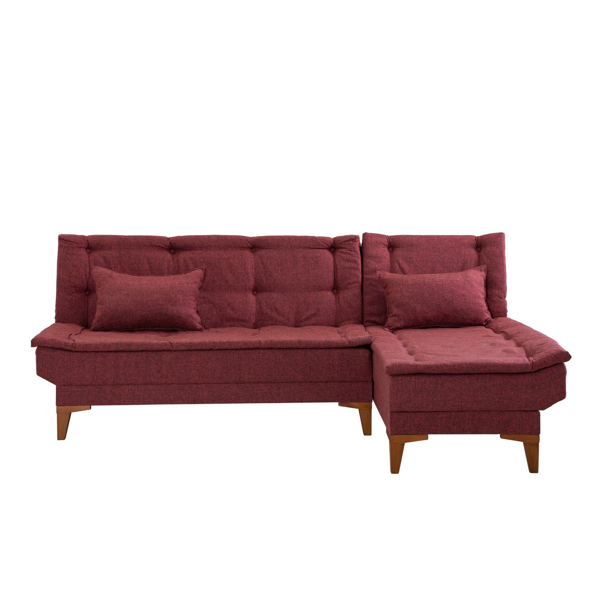 Canapea extensibilă Santo, Diverse culori, 225x85x86 cm - Bordo | SKU: 867UNQ1660 | Canapea extensibilă Santo, 225x85x86 cm, varianta Bordo, produs pentru amenajarea locuinței, disponibil online în România la CasaMob