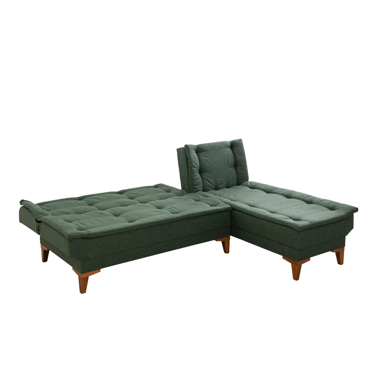 Canapea extensibilă Santo, Diverse culori, 225x85x86 cm - Verde | SKU: 867UNQ1661 | Canapea extensibilă Santo, 225x85x86 cm, varianta Verde, produs pentru amenajarea locuinței, disponibil online în România la CasaMob