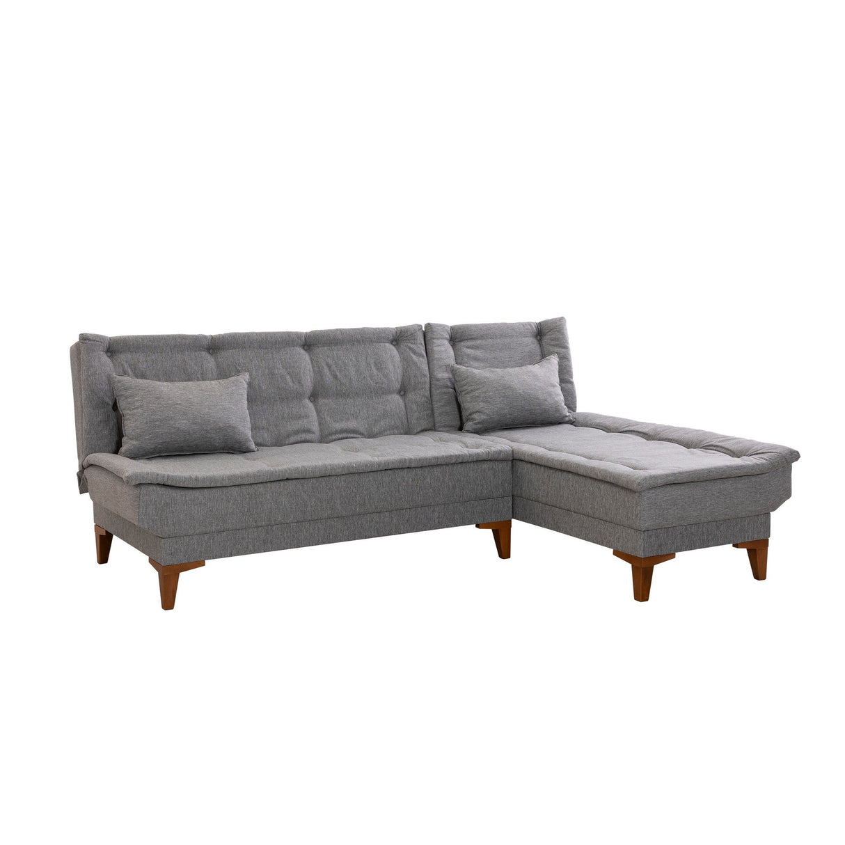 Canapea extensibilă Santo, Diverse culori, 225x85x86 cm - Gri deschis | SKU: 867UNQ1662 | Canapea extensibilă Santo, 225x85x86 cm, varianta Gri deschis, produs pentru amenajarea locuinței, disponibil online în România la CasaMob