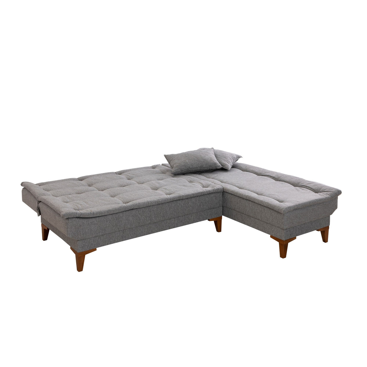 Canapea extensibilă Santo, Diverse culori, 225x85x86 cm - Gri deschis | SKU: 867UNQ1662 | Canapea extensibilă Santo, 225x85x86 cm, varianta Gri deschis, produs pentru amenajarea locuinței, disponibil online în România la CasaMob