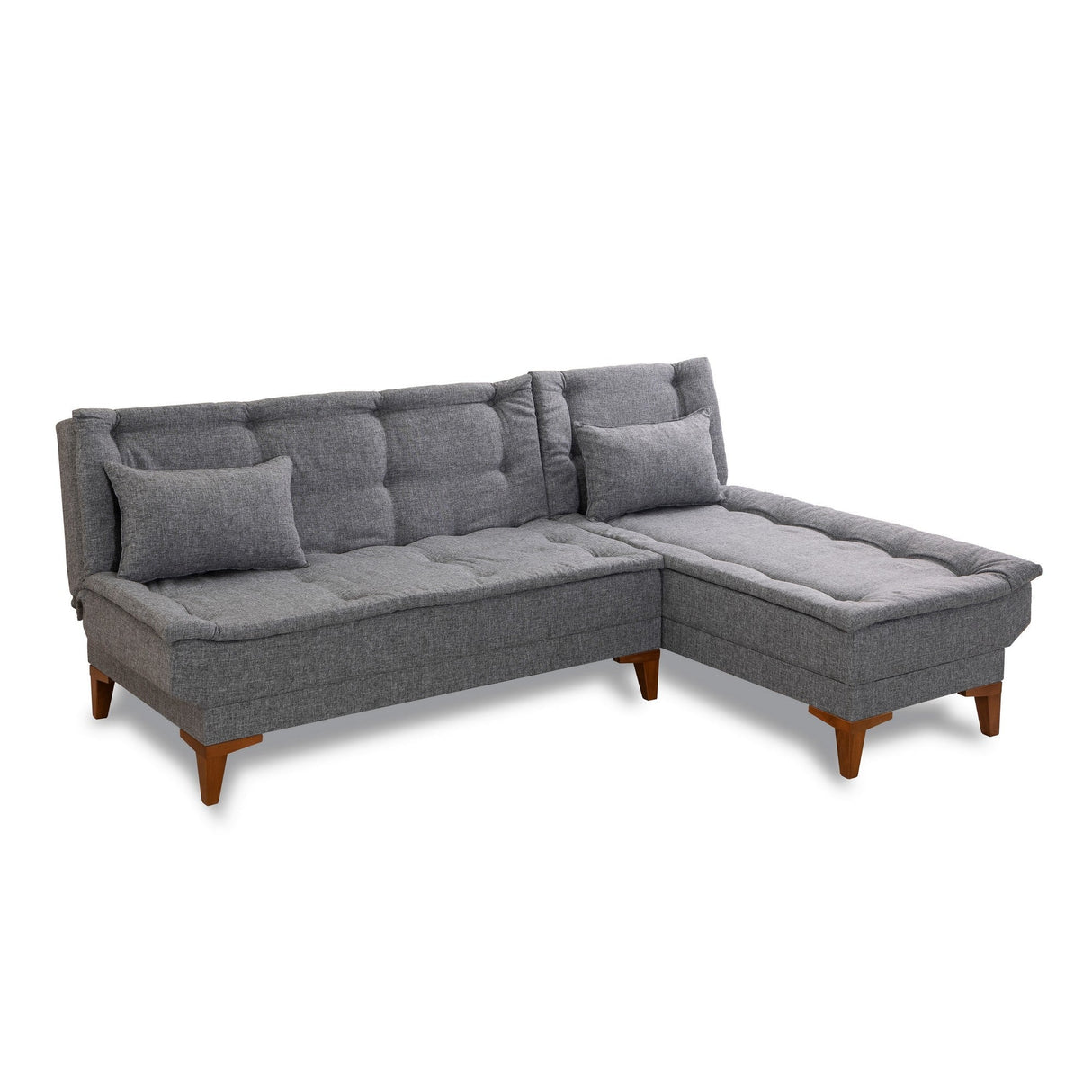 Canapea extensibilă Santo, Diverse culori, 225x85x86 cm - Gri închis | SKU: 867UNQ1663 | Canapea extensibilă Santo, 225x85x86 cm, varianta Gri închis, produs pentru amenajarea locuinței, disponibil online în România la CasaMob