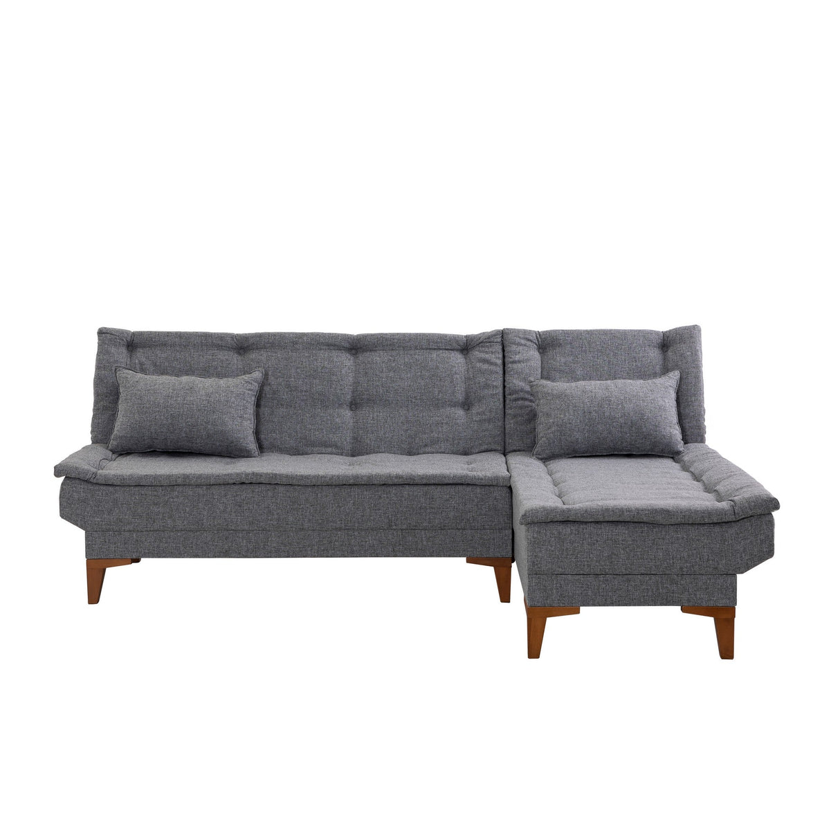 Canapea extensibilă Santo, Diverse culori, 225x85x86 cm - Gri închis | SKU: 867UNQ1663 | Canapea extensibilă Santo, 225x85x86 cm, varianta Gri închis, produs pentru amenajarea locuinței, disponibil online în România la CasaMob