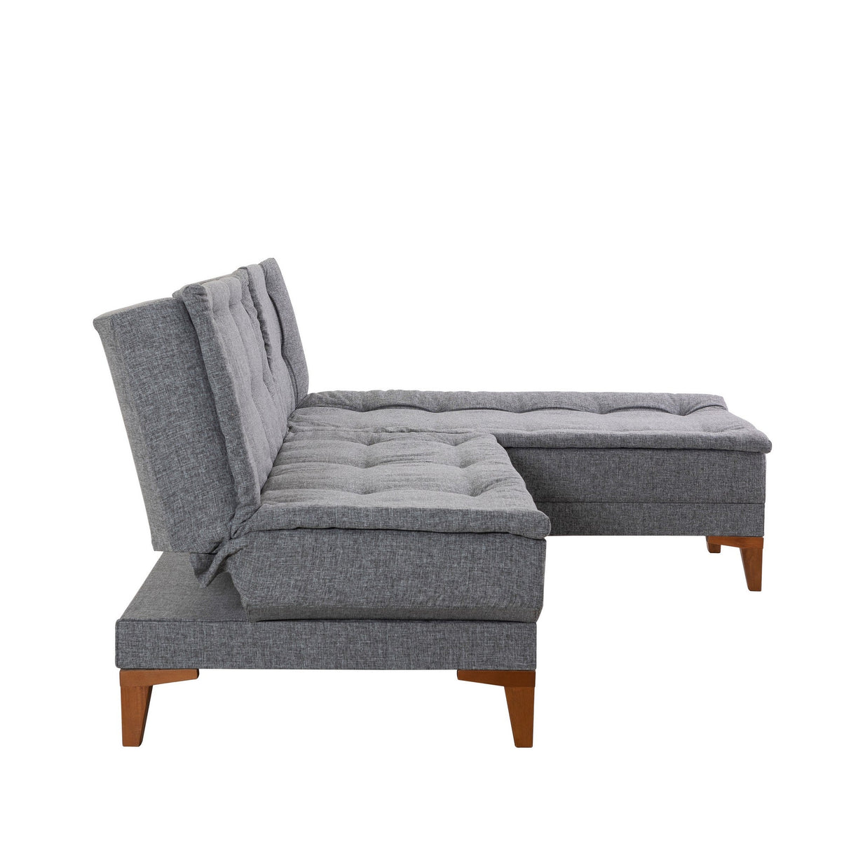 Canapea extensibilă Santo, Diverse culori, 225x85x86 cm - Gri închis | SKU: 867UNQ1663 | Canapea extensibilă Santo, 225x85x86 cm, varianta Gri închis, produs pentru amenajarea locuinței, disponibil online în România la CasaMob