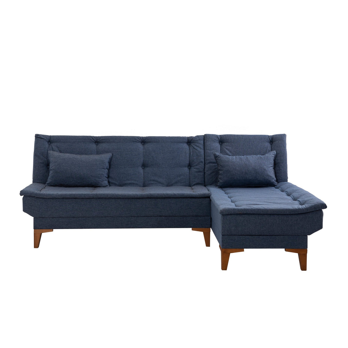 Canapea extensibilă Santo, Diverse culori, 225x85x86 cm - Albastru închis | SKU: 867UNQ1664 | Canapea extensibilă Santo, 225x85x86 cm, varianta Albastru închis, produs pentru amenajarea locuinței, disponibil online în România la CasaMob