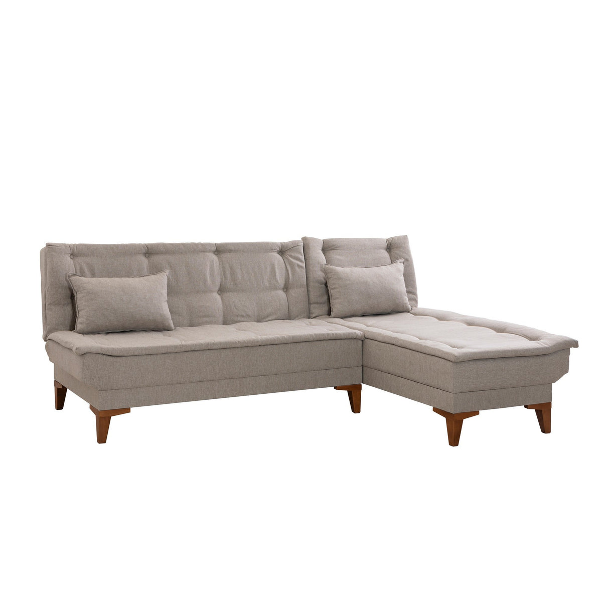 Canapea extensibilă Santo, Diverse culori, 225x85x86 cm - Crem | SKU: 867UNQ1665 | Canapea extensibilă Santo, 225x85x86 cm, varianta Crem, produs pentru amenajarea locuinței, disponibil online în România la CasaMob