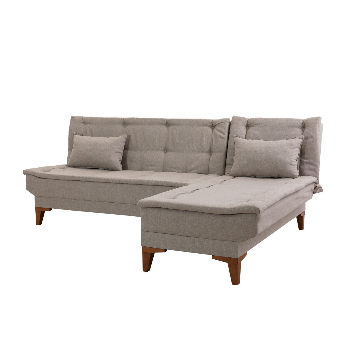 Canapea extensibilă Santo, Diverse culori, 225x85x86 cm - Crem | SKU: 867UNQ1665 | Canapea extensibilă Santo, 225x85x86 cm, varianta Crem, produs pentru amenajarea locuinței, disponibil online în România la CasaMob