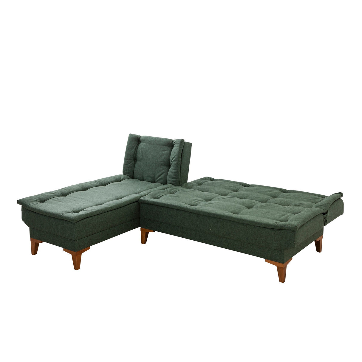 Canapea extensibilă Santo, Colț, Stânga, Diverse culori, 225x85x86 cm - Verde | SKU: 867UNQ1926 | Canapea extensibilă Santo, Colț, Stânga, 225x85x86 cm, varianta Verde, produs pentru amenajarea locuinței, disponibil online în România la CasaMob