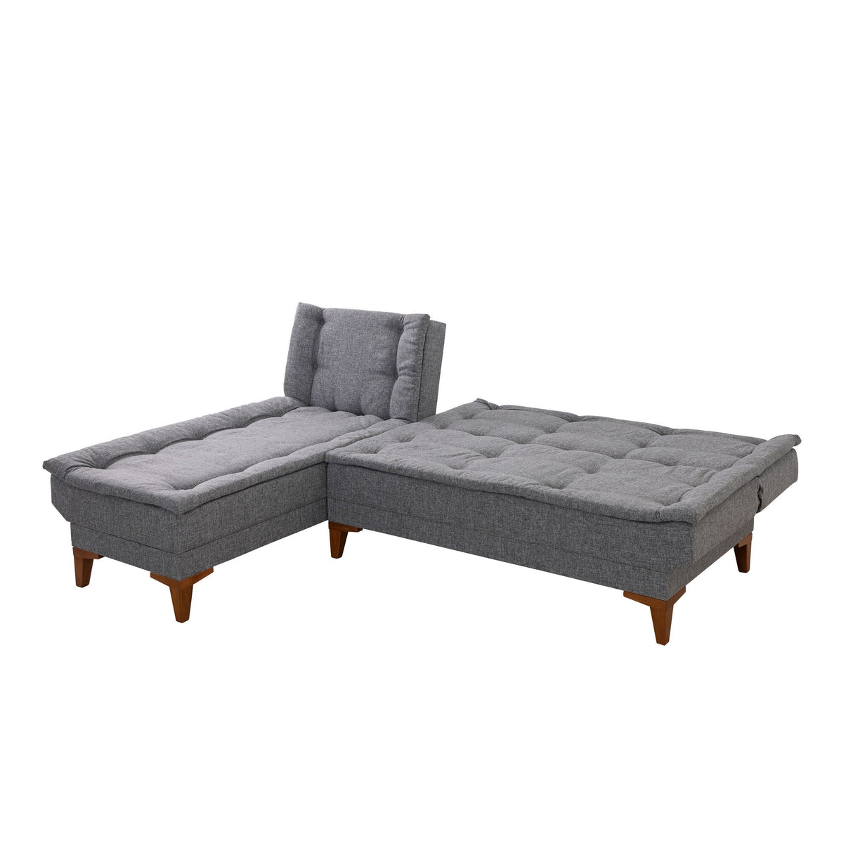 Canapea extensibilă Santo, Colț, Stânga, Diverse culori, 225x85x86 cm - Gri închis | SKU: 867UNQ1928 | Canapea extensibilă Santo, Colț, Stânga, 225x85x86 cm, varianta Gri închis, produs pentru amenajarea locuinței, disponibil online în România la CasaMob