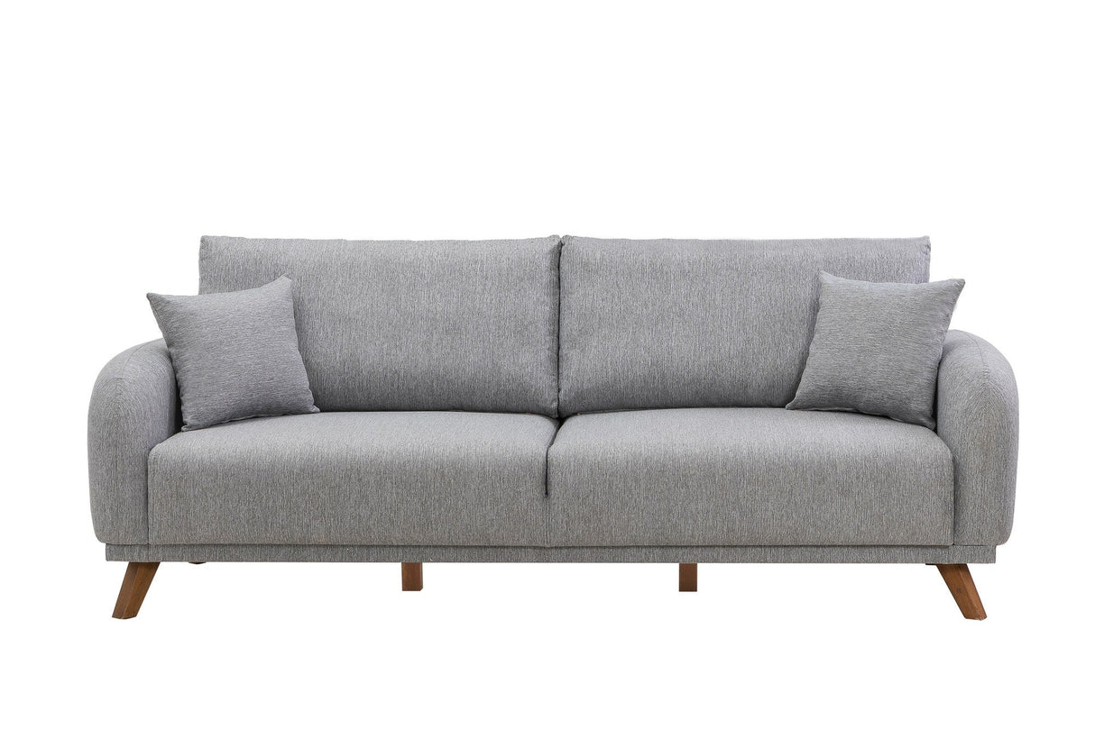 Canapea extensibilă Hera, 3 locuri, Diverse culori, 237x98x90 cm - Gri deschis | SKU: 867UNQ1948 | Canapea extensibilă Hera, 3 locuri, 237x98x90 cm, varianta Gri deschis, produs pentru amenajarea locuinței, disponibil online în România la CasaMob