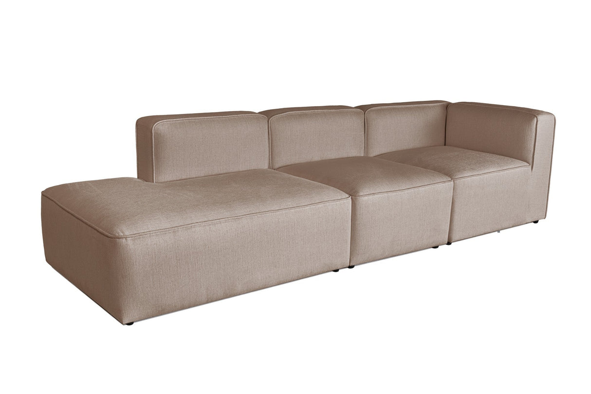 Canapea fixă 3 locuri More Pars (M4-M1-M2), Diverse culori, 280x90x69 cm - Cappuccino | SKU: 867UNQ2202 | Canapea fixă 3 locuri More Pars (M4-M1-M2), 280x90x69 cm, varianta Cappuccino, produs pentru amenajarea locuinței, disponibil online în România la CasaMob