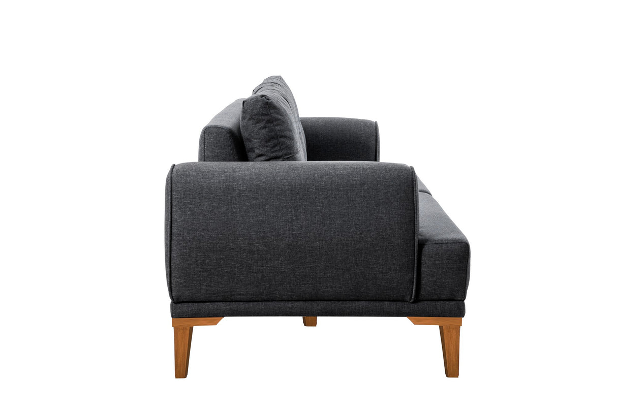Canapea fixă 3 locuri Vina 3, Diverse culori, 223x94x82 cm - Antracit - Pin atlantic | SKU: 867UNQ2204 | Canapea fixă 3 locuri Vina 3, 223x94x82 cm, varianta Antracit - Pin atlantic, produs pentru amenajarea locuinței, disponibil online în România la CasaMob