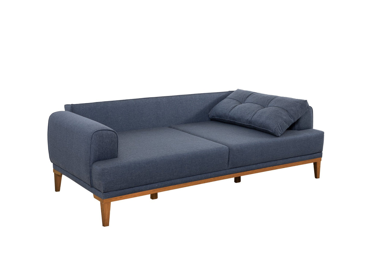 Canapea fixă 3 locuri Vina 3, Diverse culori, 223x94x82 cm - Albastru închis - Pin atlantic | SKU: 867UNQ2206 | Canapea fixă 3 locuri Vina 3, 223x94x82 cm, varianta Albastru închis - Pin atlantic, produs pentru amenajarea locuinței, disponibil online în România la CasaMob