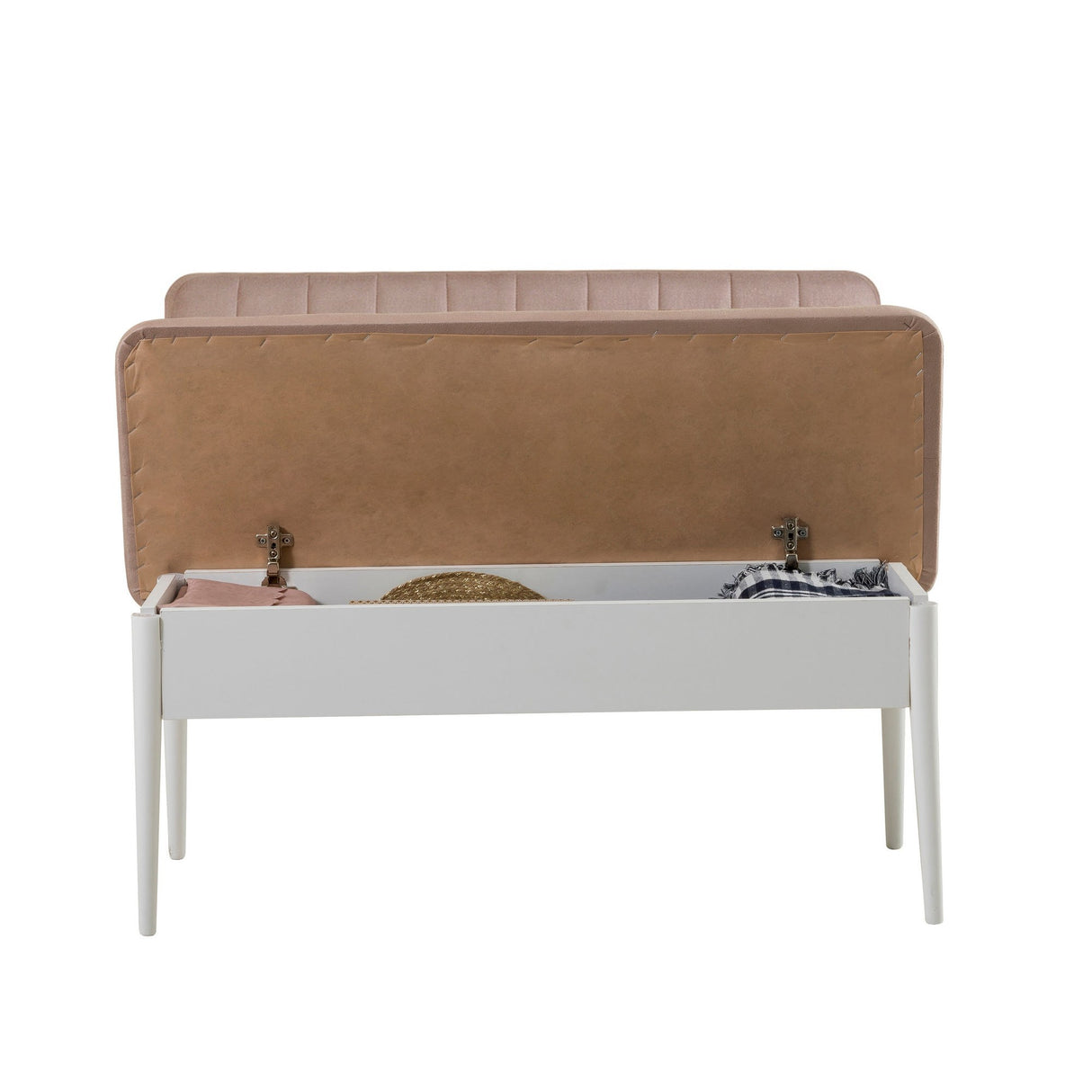 Masă extensibilă cu scaune 5 bucăți Vina White Stone, Alb - Stone, 130x80x77 cm