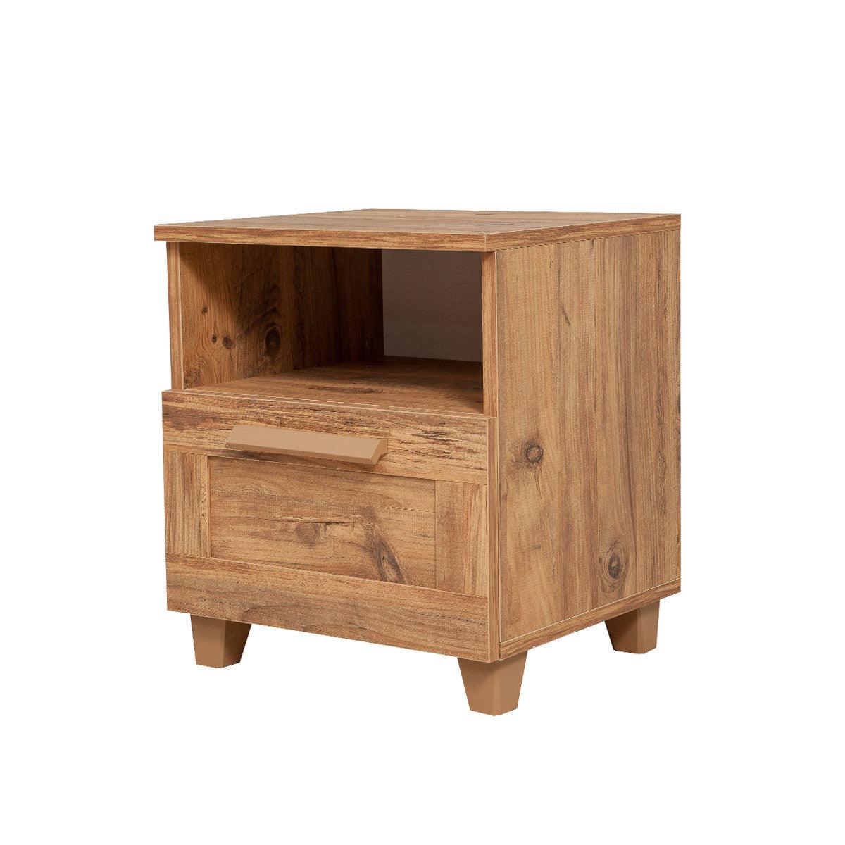 Noptieră Alfa, Diverse culori, 45x40x52 cm - Pin atlantic | SKU: 869VEL3519 | Noptieră Alfa, 45x40x52 cm, varianta Pin atlantic, produs pentru amenajarea locuinței, disponibil online în România la CasaMob