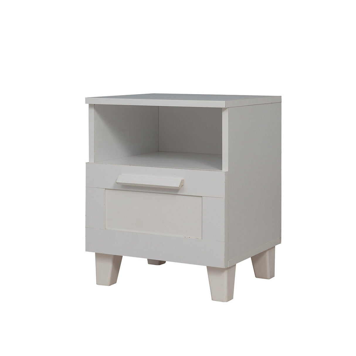 Noptieră Alfa, Diverse culori, 45x40x52 cm - Alb | SKU: 869VEL3520 | Noptieră Alfa, 45x40x52 cm, varianta Alb, produs pentru amenajarea locuinței, disponibil online în România la CasaMob
