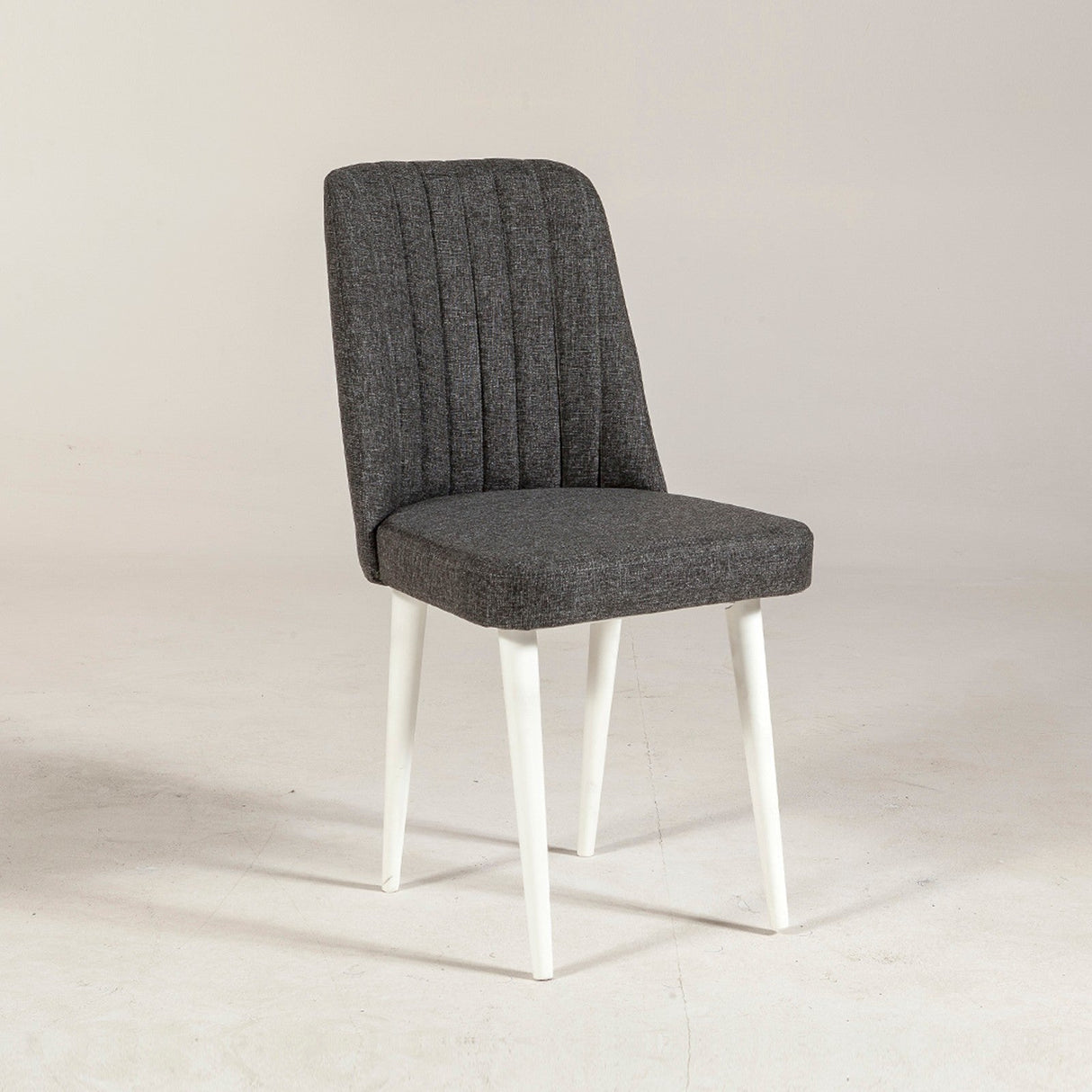 Scaun Vina Sandalye, Diverse culori, Diverse dimensiuni - Alb - Antracit - 47x46x89 cm | SKU: 869VEL5150 | Scaun Vina Sandalye, varianta Alb - Antracit - 47x46x89 cm, produs pentru amenajarea locuinței, disponibil online în România la CasaMob