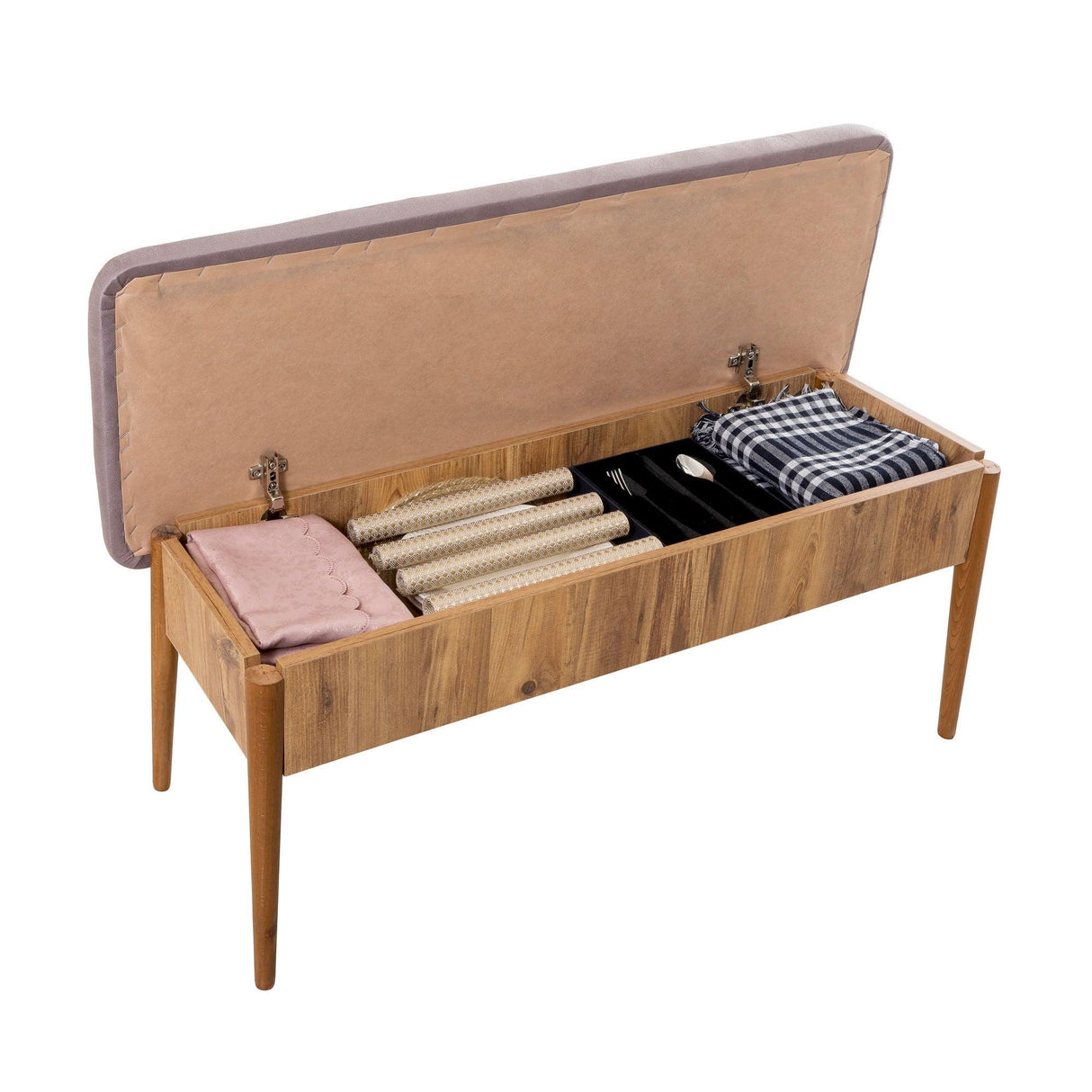 Taburet Vina Bank, Diverse culori, 110x40x85 cm - Pin atlantic - Soho | SKU: 869VEL5121 | Taburet Vina Bank, 110x40x85 cm, varianta Pin atlantic - Soho, produs pentru amenajarea locuinței, disponibil online în România la CasaMob