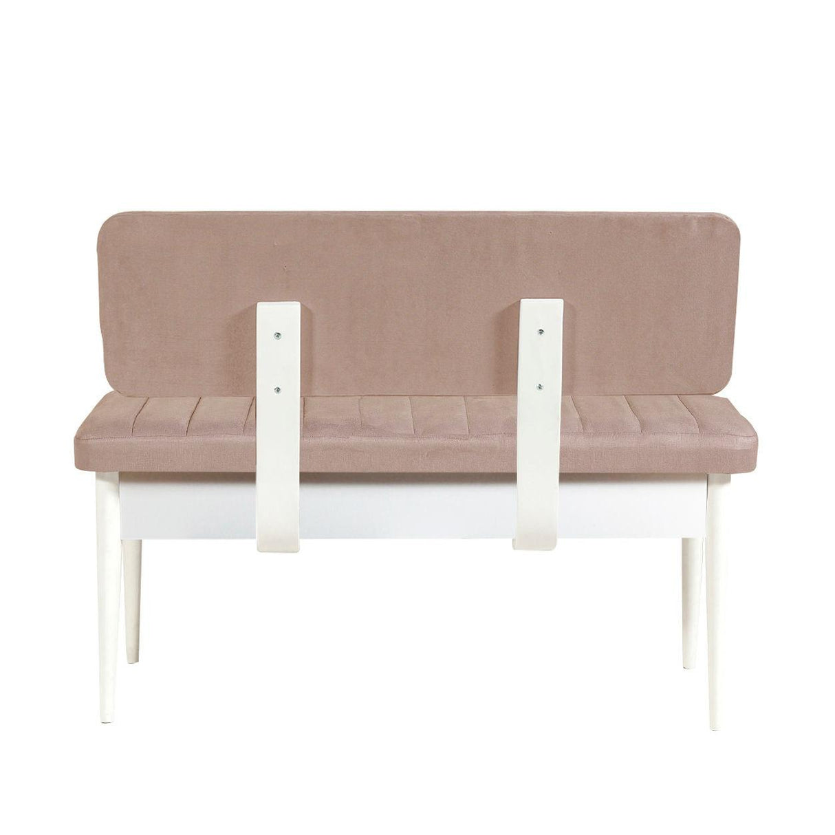 Taburet Vina Bank, Diverse culori, 110x40x85 cm - Alb - Piatră | SKU: 869VEL5165 | Taburet Vina Bank, 110x40x85 cm, varianta Alb - Piatră, produs pentru amenajarea locuinței, disponibil online în România la CasaMob