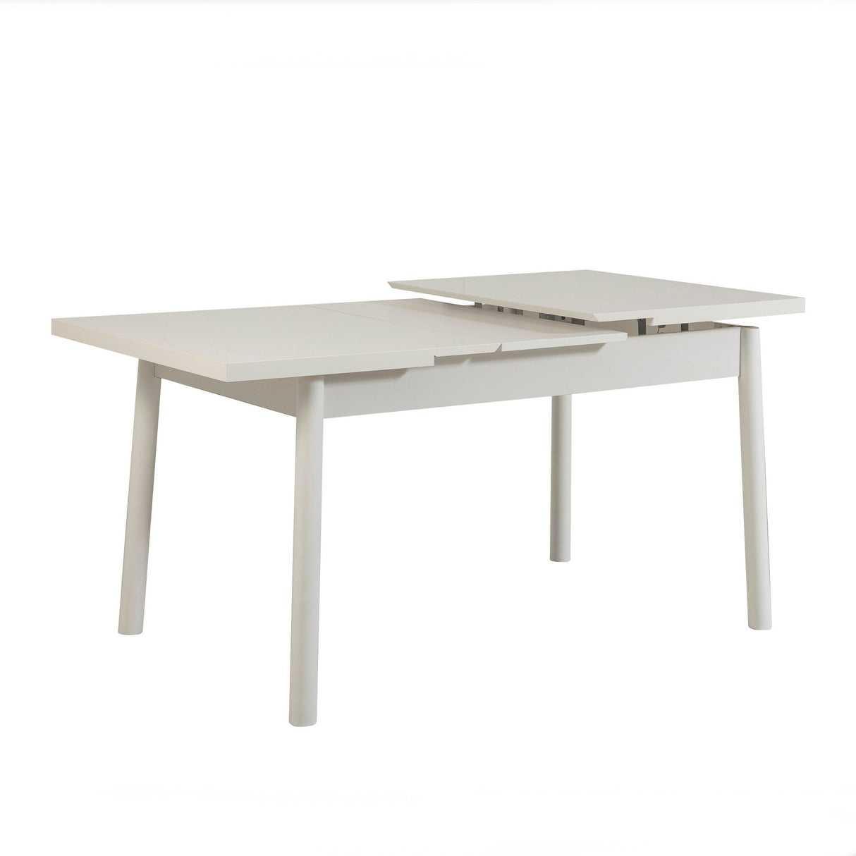 Masă extensibilă cu scaune Santiago, Diverse culori, Diverse configurații, 120x75x77 cm - Alb - Gri - 5 bucăți | SKU: 869VEL5278 | Masă extensibilă cu scaune Santiago, 120x75x77 cm, varianta Alb - Gri - 5 bucăți, produs pentru amenajarea locuinței, disponibil online în România la CasaMob