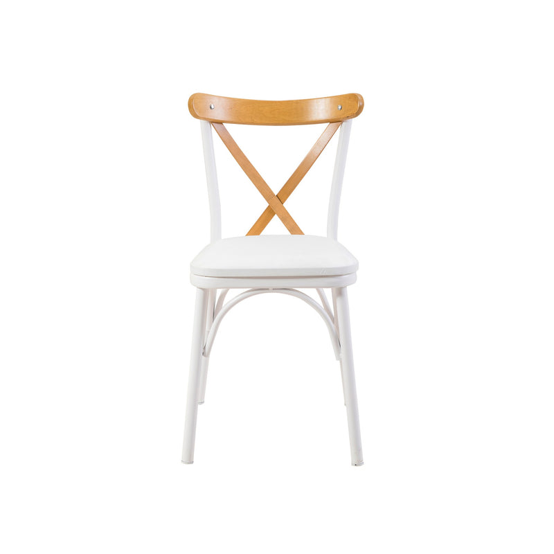Scaun Oliver Karina K, Alb, 46x48x87 cm, SKU 869VEL8110, imagine 1