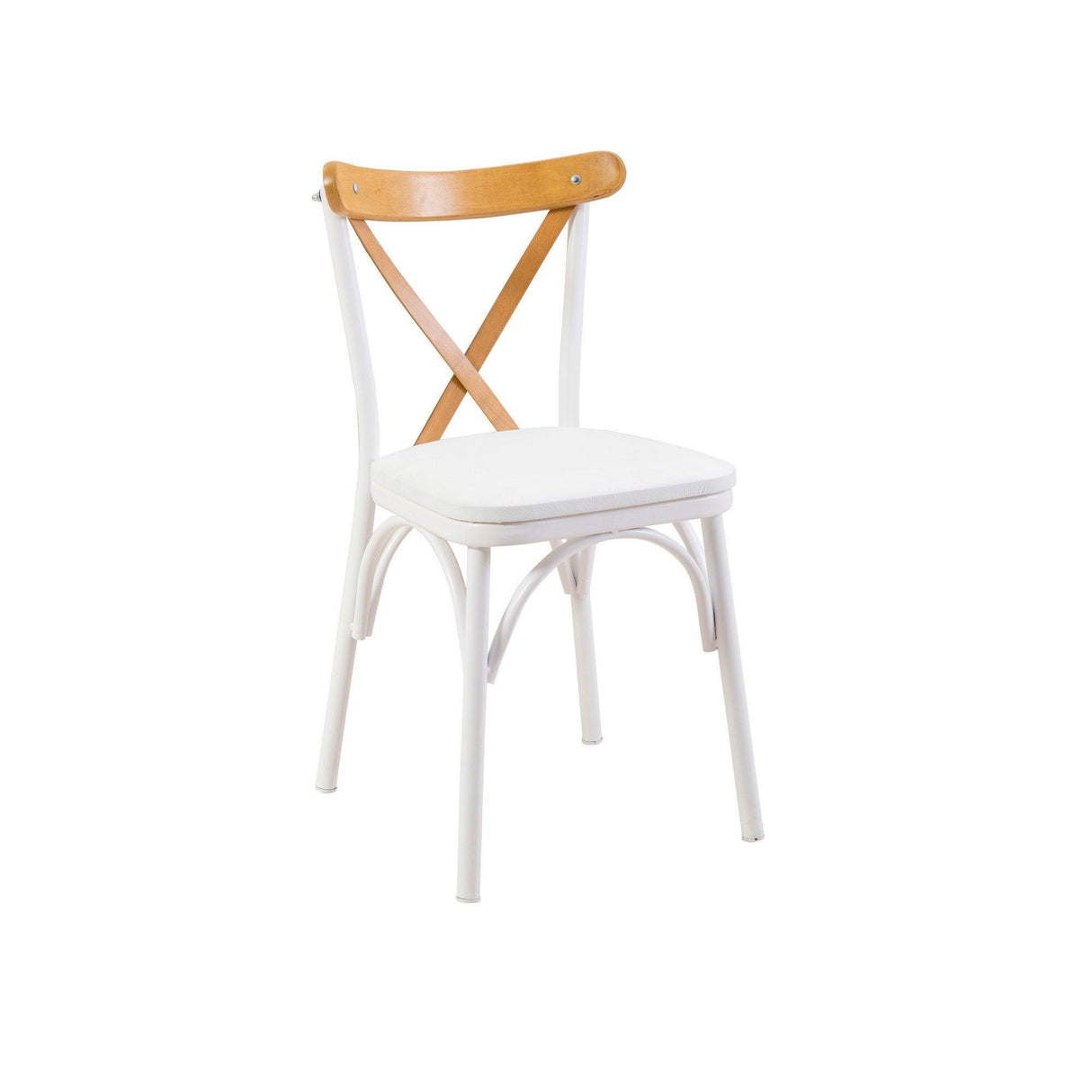 Masă cu scaune 6 bucăți Oliver Sbt.Karina, Diverse culori, 120x75x77 cm - Alb | SKU: 869VEL8126 | Masă cu scaune 6 bucăți Oliver Sbt.Karina, 120x75x77 cm, varianta Alb, produs pentru amenajarea locuinței, disponibil online în România la CasaMob