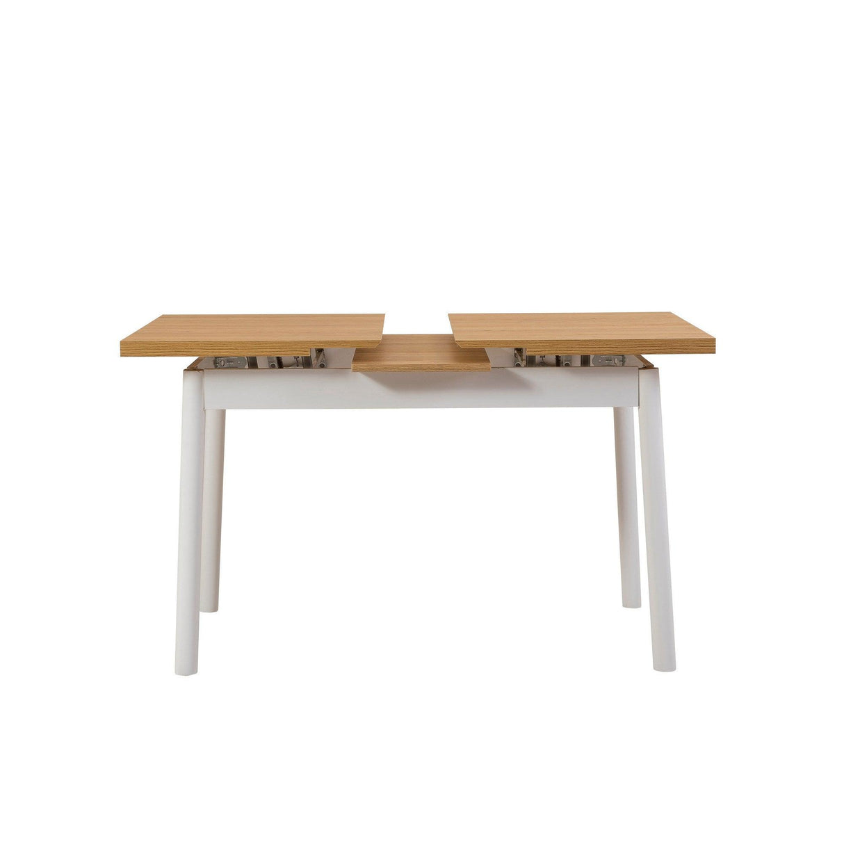 Masă extensibilă cu scaune Oliver Açl.Karina, Diverse culori, Diverse configurații, 120x75x77 cm - Alb - 6 bucăți | SKU: 869VEL8153 | Masă extensibilă cu scaune Oliver Açl.Karina, 120x75x77 cm, varianta Alb - 6 bucăți, produs pentru amenajarea locuinței, disponibil online în România la CasaMob