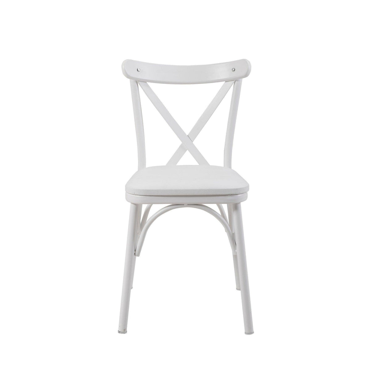 Masă extensibilă cu scaune Oliver Açl.alb Karina, Alb, Diverse configurații, 120x75x77 cm - 6 bucăți | SKU: 869VEL8157 | Masă extensibilă cu scaune Oliver Açl.alb Karina, Alb, 120x75x77 cm, varianta 6 bucăți, produs pentru amenajarea locuinței, disponibil online în România la CasaMob