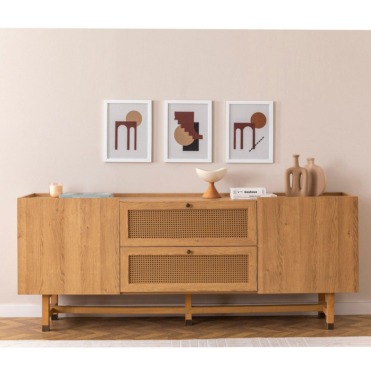 Masă cu scaune Madison Set, Stejar, Diverse configurații, Diverse dimensiuni - 47x45x86 cm - 6 bucăți | SKU: 869VEL8174 | Masă cu scaune Madison Set, Stejar, varianta 47x45x86 cm - 6 bucăți, produs pentru amenajarea locuinței, disponibil online în România la CasaMob