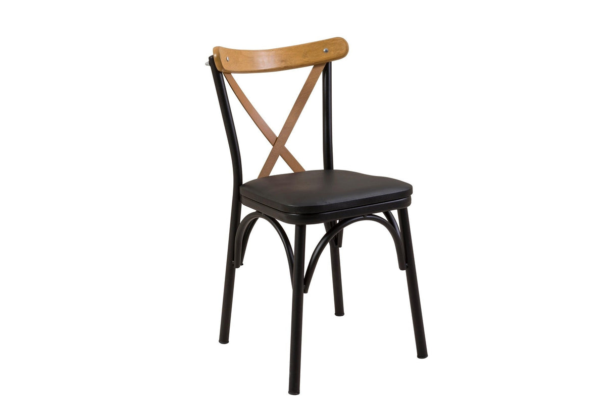Masă extensibilă cu scaune Oliver, Diverse culori, Diverse configurații, 100x100x75 cm - Stejar - Negru - 5 bucăți | SKU: 869VEL8706 | Masă extensibilă cu scaune Oliver, 100x100x75 cm, varianta Stejar - Negru - 5 bucăți, produs pentru amenajarea locuinței, disponibil online în România la CasaMob