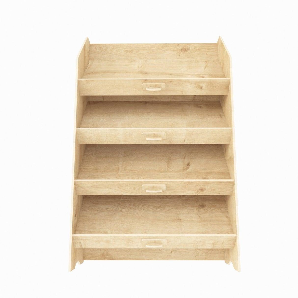 Biblioteca Copii Saro cu 4 Rafturi, Stejar, 61 X 100 X 28 Cm