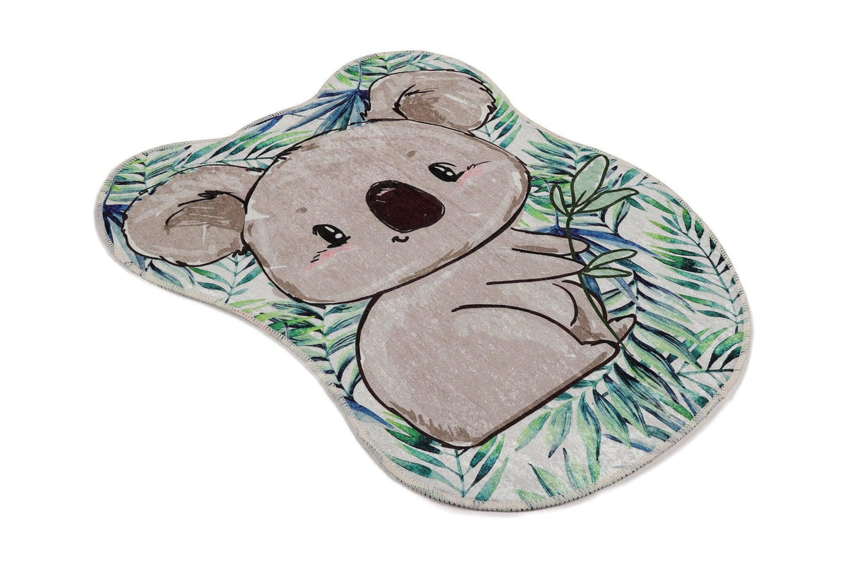 Covor de Copii Koala Shape, Multicolor, 80x100 cm