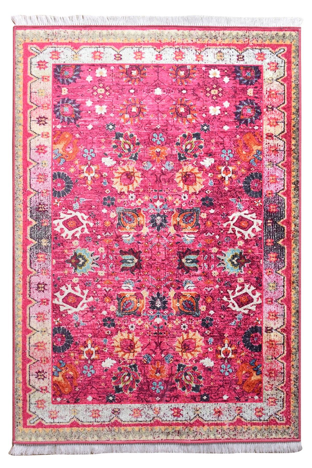 Covor de living / dormitor Retro, Multicolor