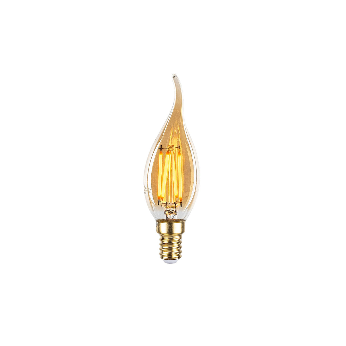 Bec LED OP - 021, Warm yellow, 4x4x12 cm