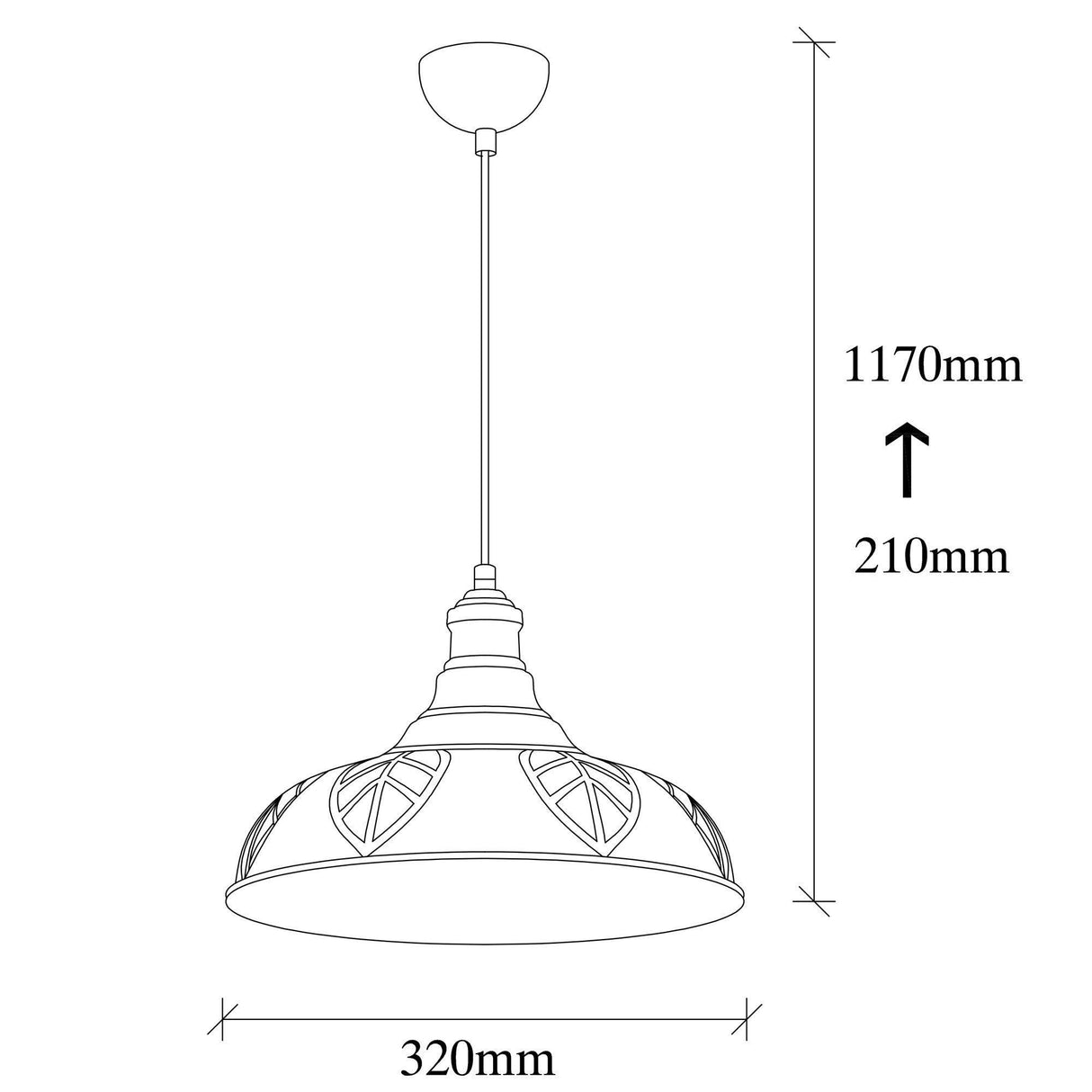 Lustra Saglam Chandelier, Cupru