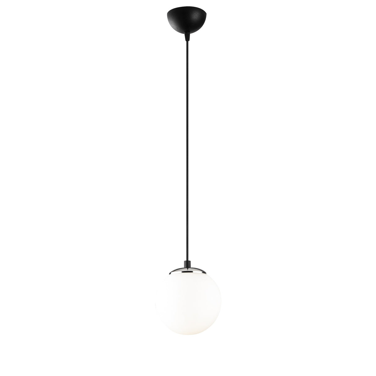 Lustră Üzüm - 4432, Negru - Alb, Ø15x111 cm