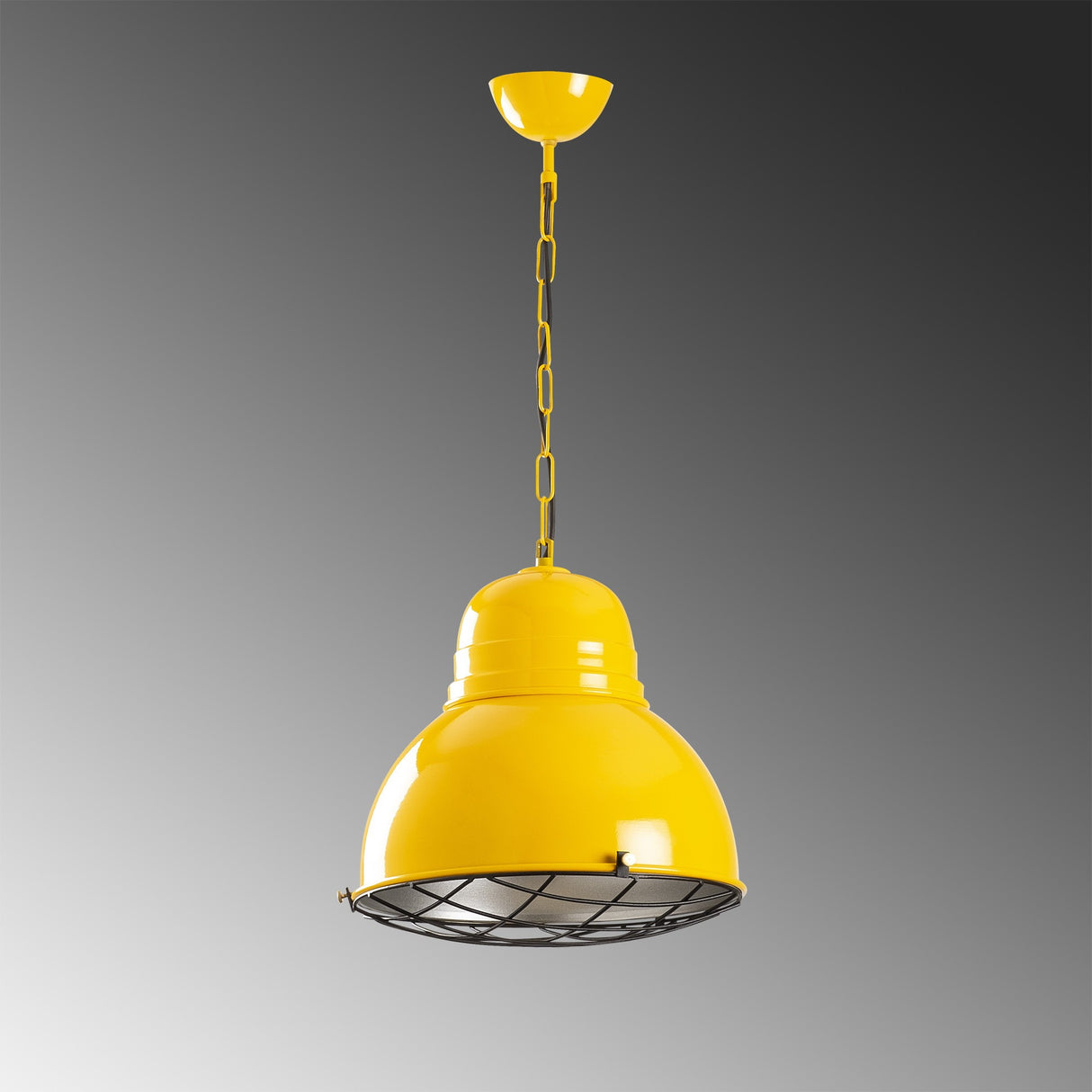 Lustră Sağlam - 3729, Galben - Auriu, Ø31x98 cm