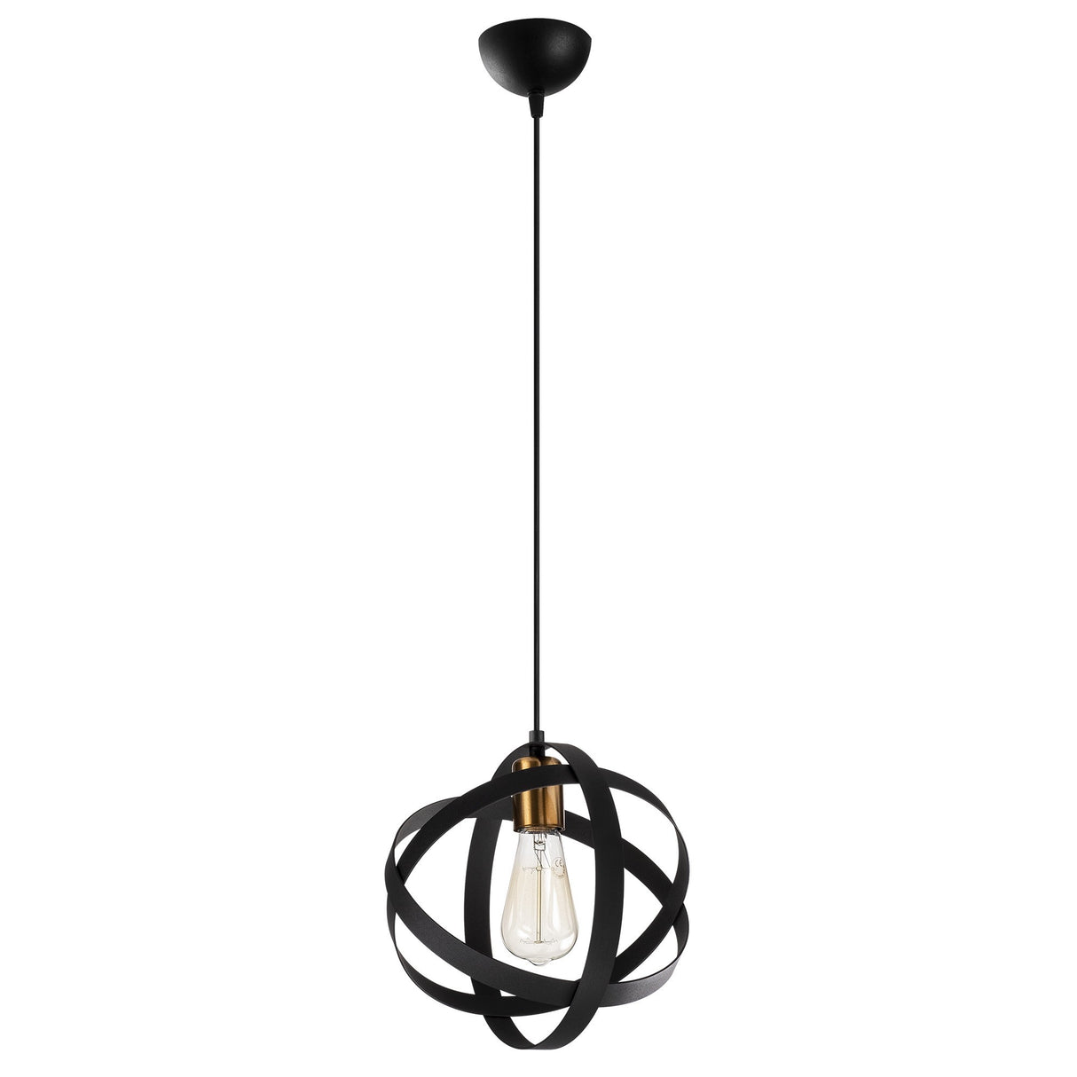 Lustră Gezegen - 6101, Negru - Antique, Ø25x121 cm