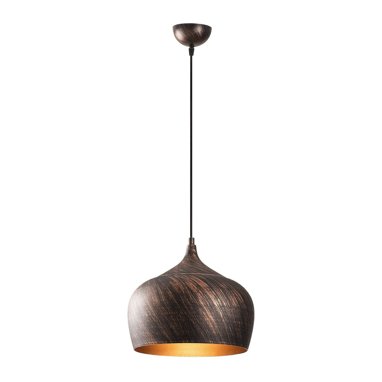 Lustră Sağlam - 3761, Copper - Auriu, Ø28x125 cm