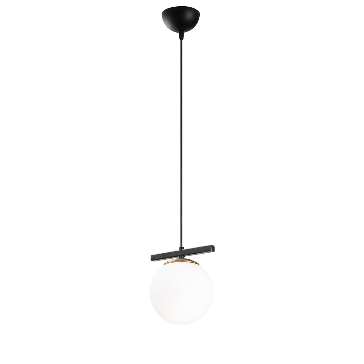Lustră Üzüm - 6261, Alb - Negru, Ø15x124 cm