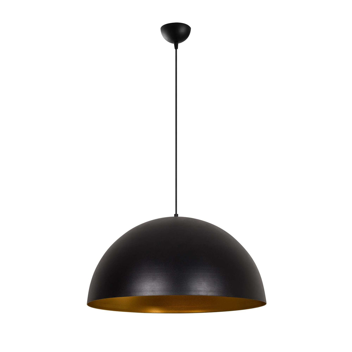 Lustră Sivani - MR - 724, Negru - Auriu, Ø60x126 cm